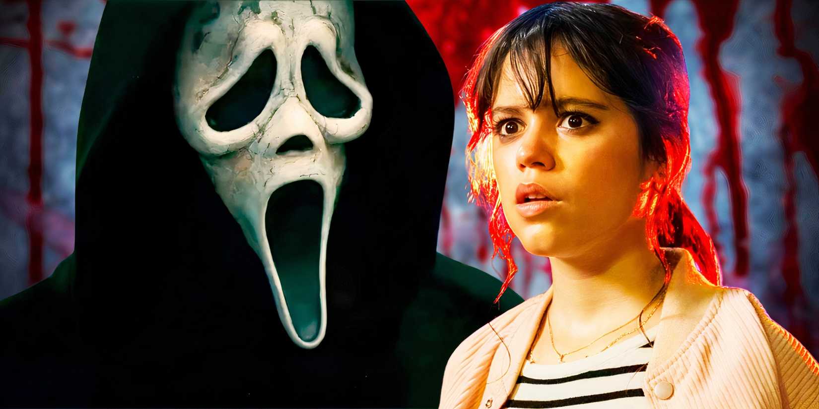 Scream 6 Ghostface and Tara