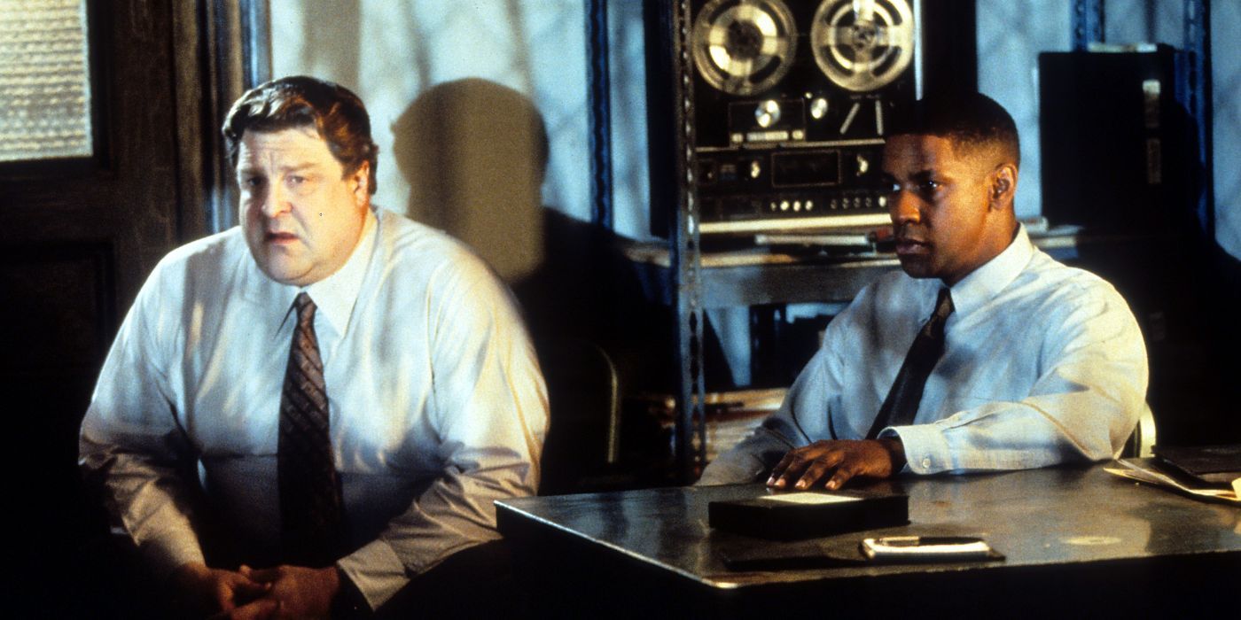 Denzel Washington and John Goodman in Fallen 1998