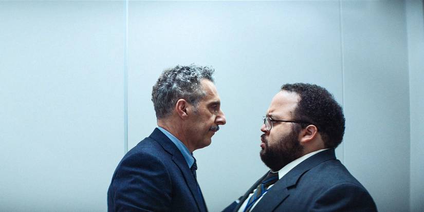 John Turturro and Zach Cherry in Severance Season 2 Ep 1