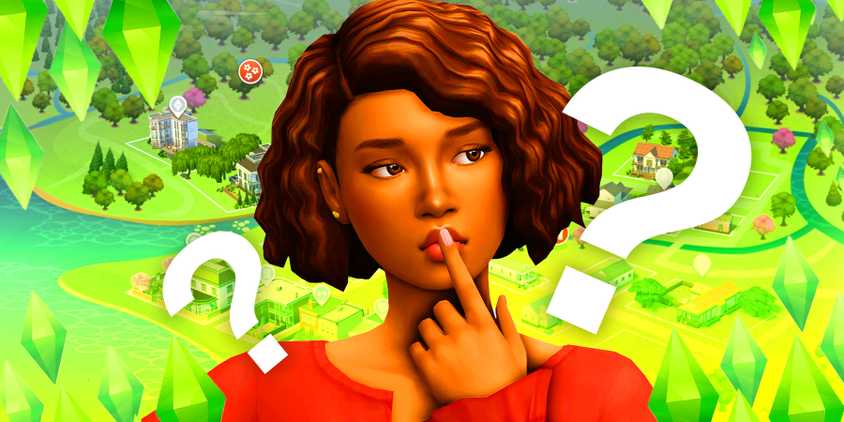 Sims 4 character thinking with willow creek