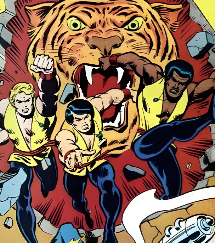 The Sons of the Tiger, the original wielders of the White Tiger Amulets.
