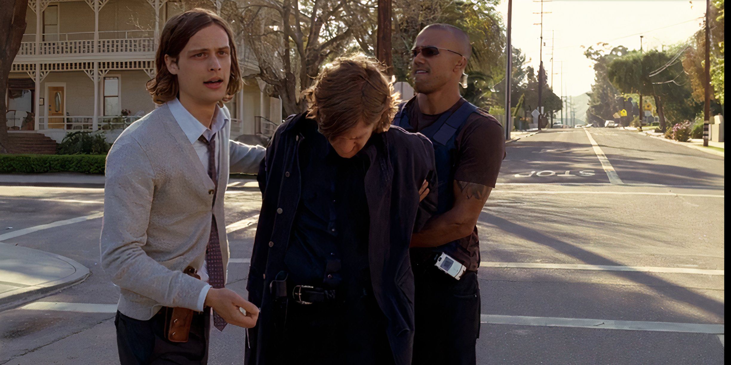 Spencer Reid e Owen Savage em Criminal Minds: A Memória do Elefante