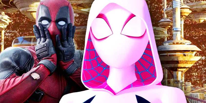 spider-gwen and deadpool
