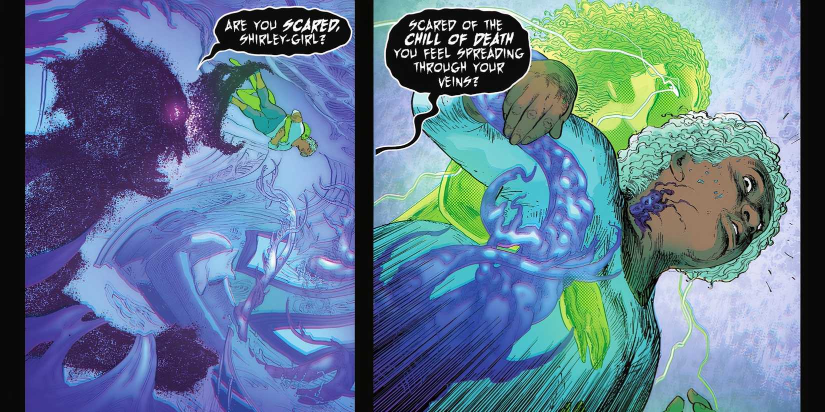 Star Shroud Attacking Shirley Stewart DC