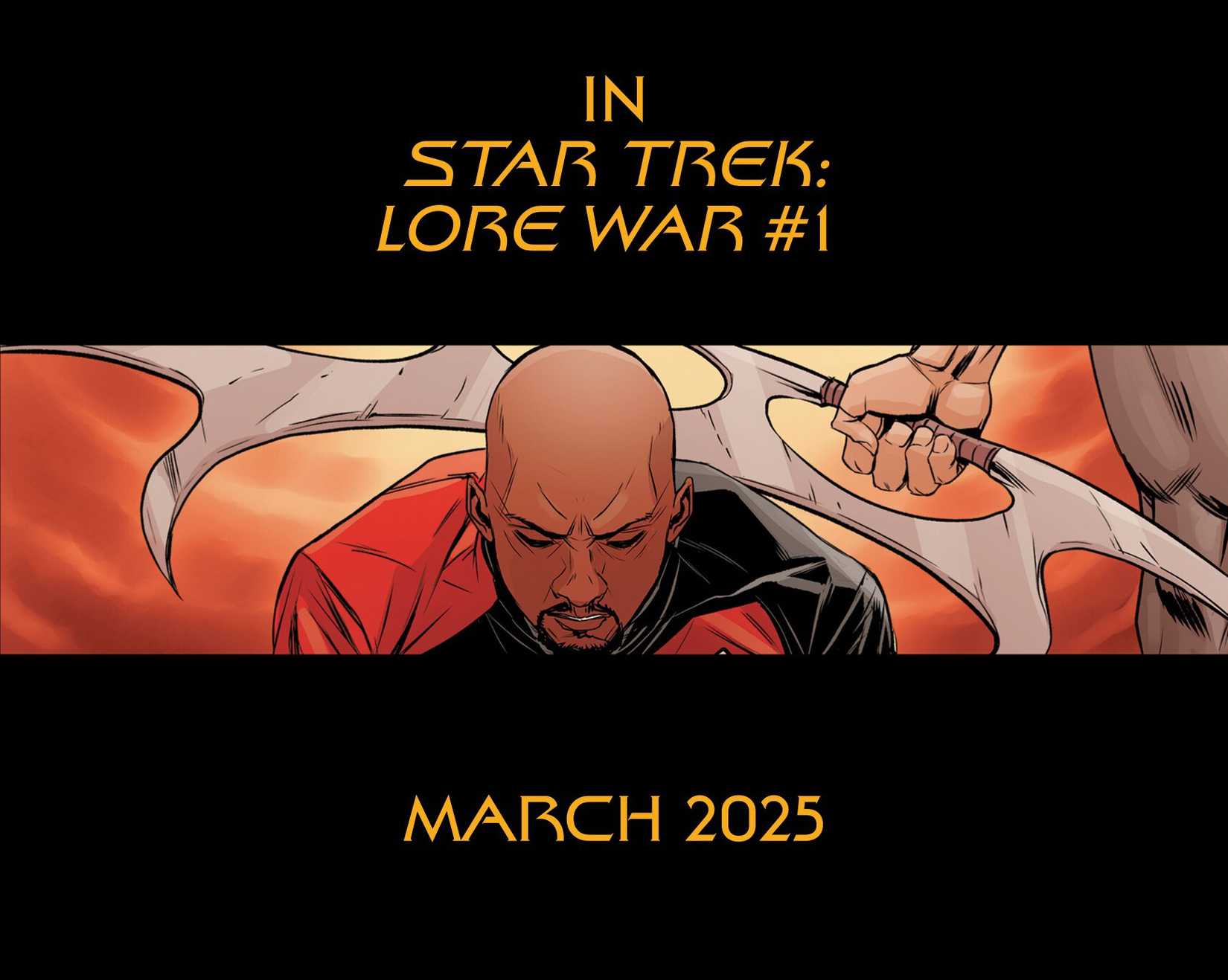 Star Trek #500 Comic Teaser Art for Lore War #1