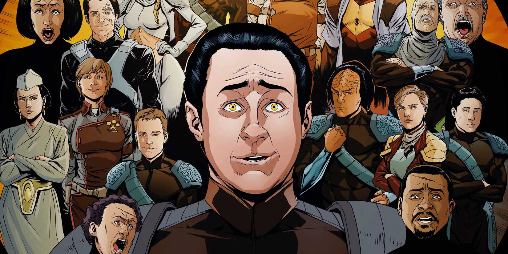 Star Trek Comic Art of Lore Universe by Davide Tinto