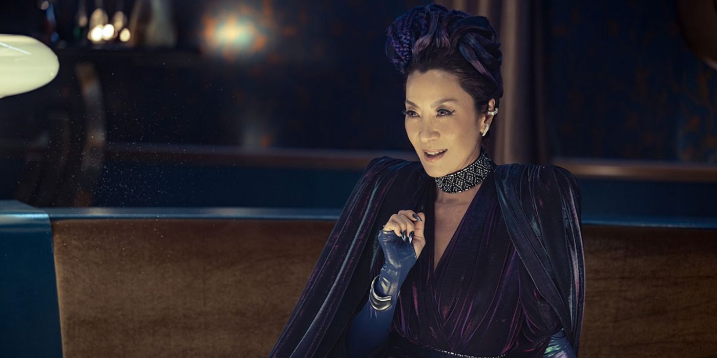 Michelle Yeoh as Philippa Georgiou smiling in Star Trek Section 31