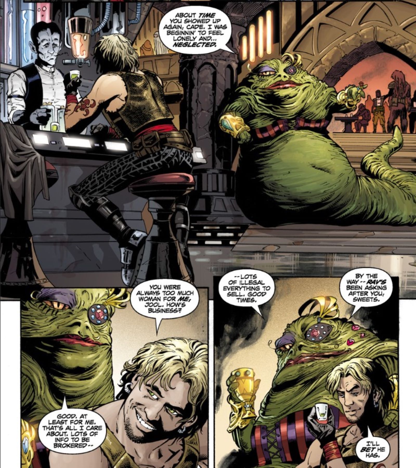 Star Wars Legacy #14 Queen Jool