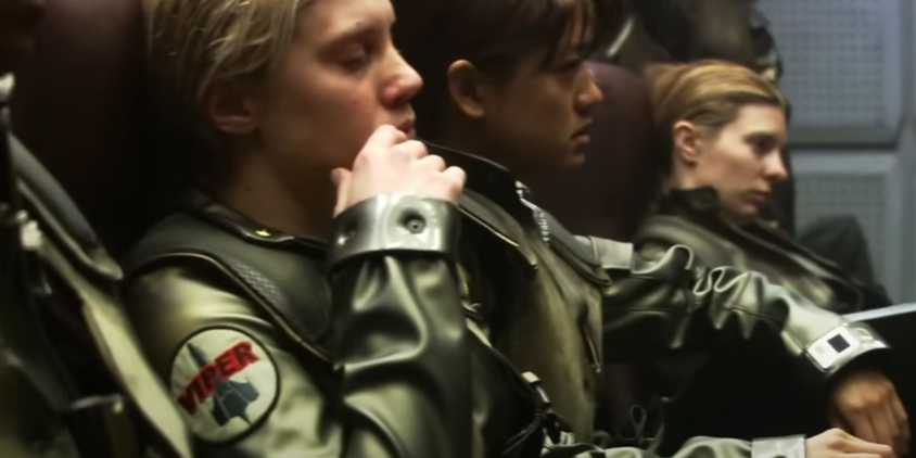 Starbuck Boomer in Battlestar Galactica Pilot episode 33 2