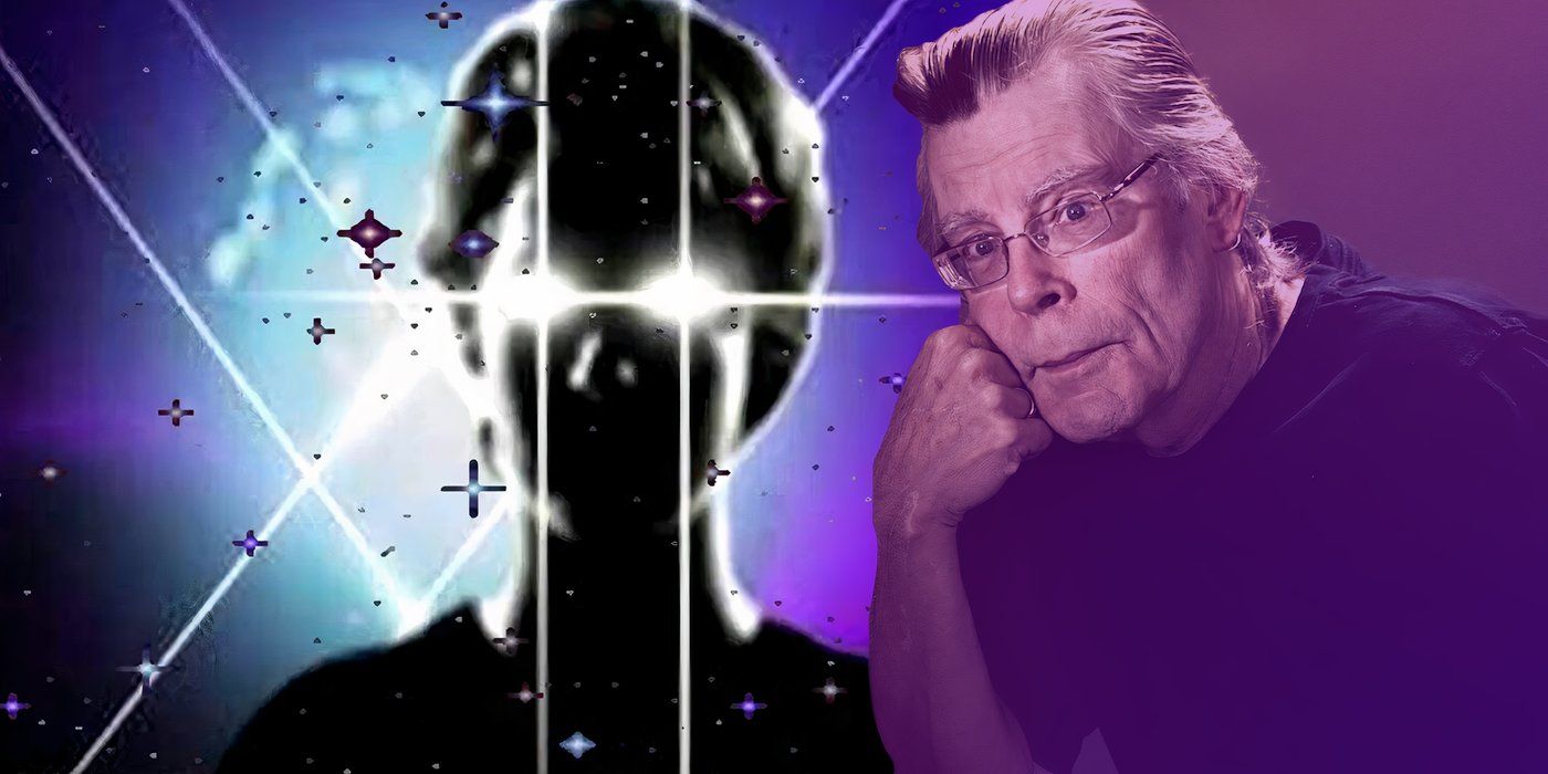 Stephen King and the cover of The Jaunt