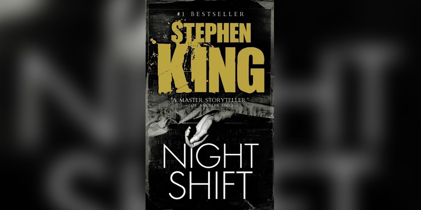 The book cover of Night Shift by Stephen King.