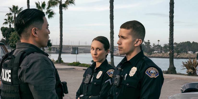 Still of Rich Ting, Troian Bellisario and Brandon Larracuente in On Call