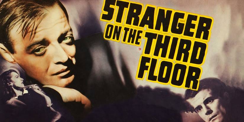 Stranger on the third floor poster