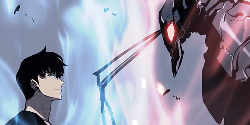 sung jinwoo and ant king solo leveling manhwa