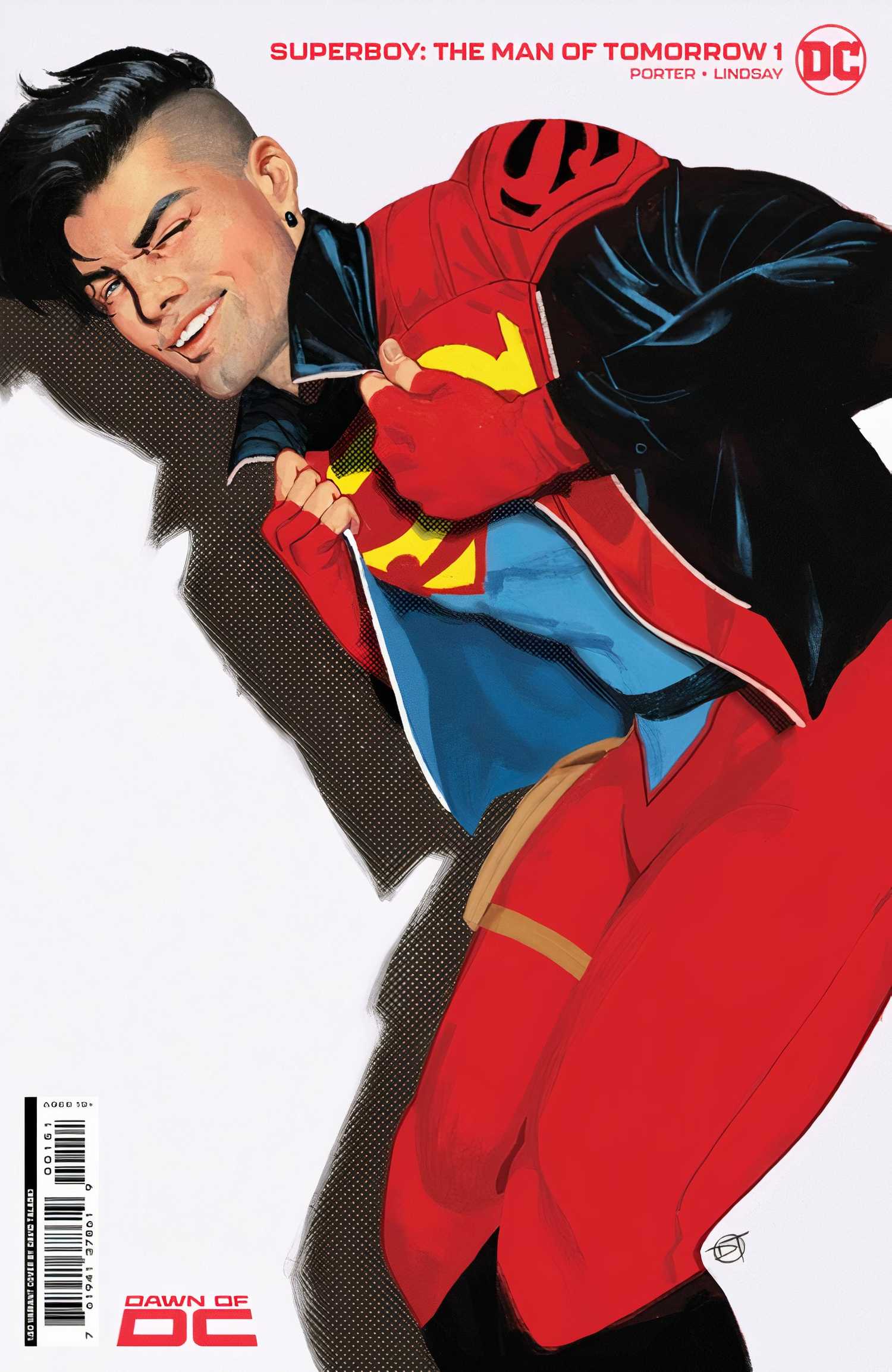 Superboy the Man of Tomorrow #1 variant cover