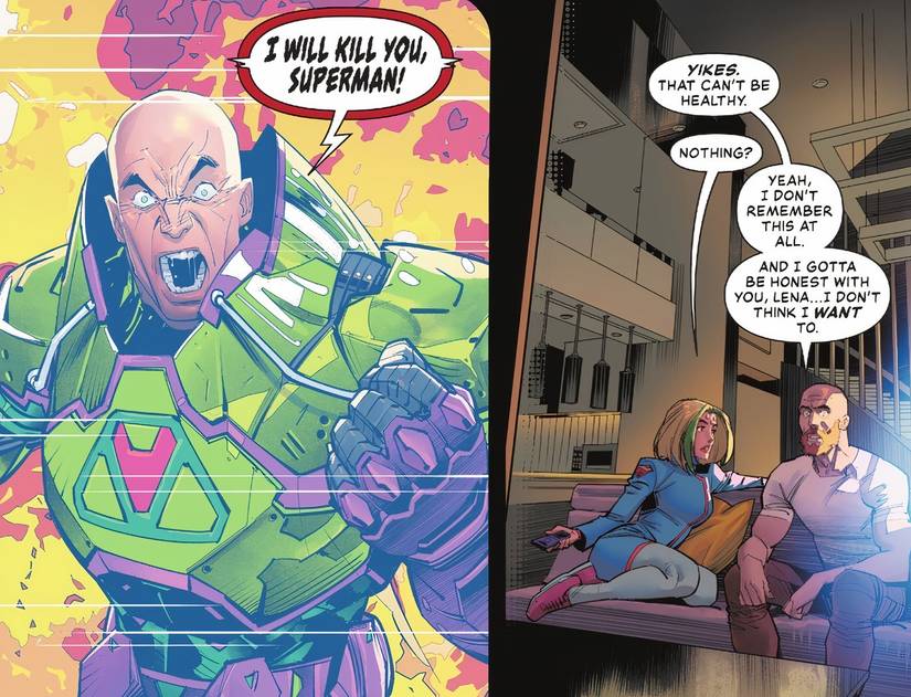 Superman 19 Lex Luthor doesn't want to remember being a supervillain
