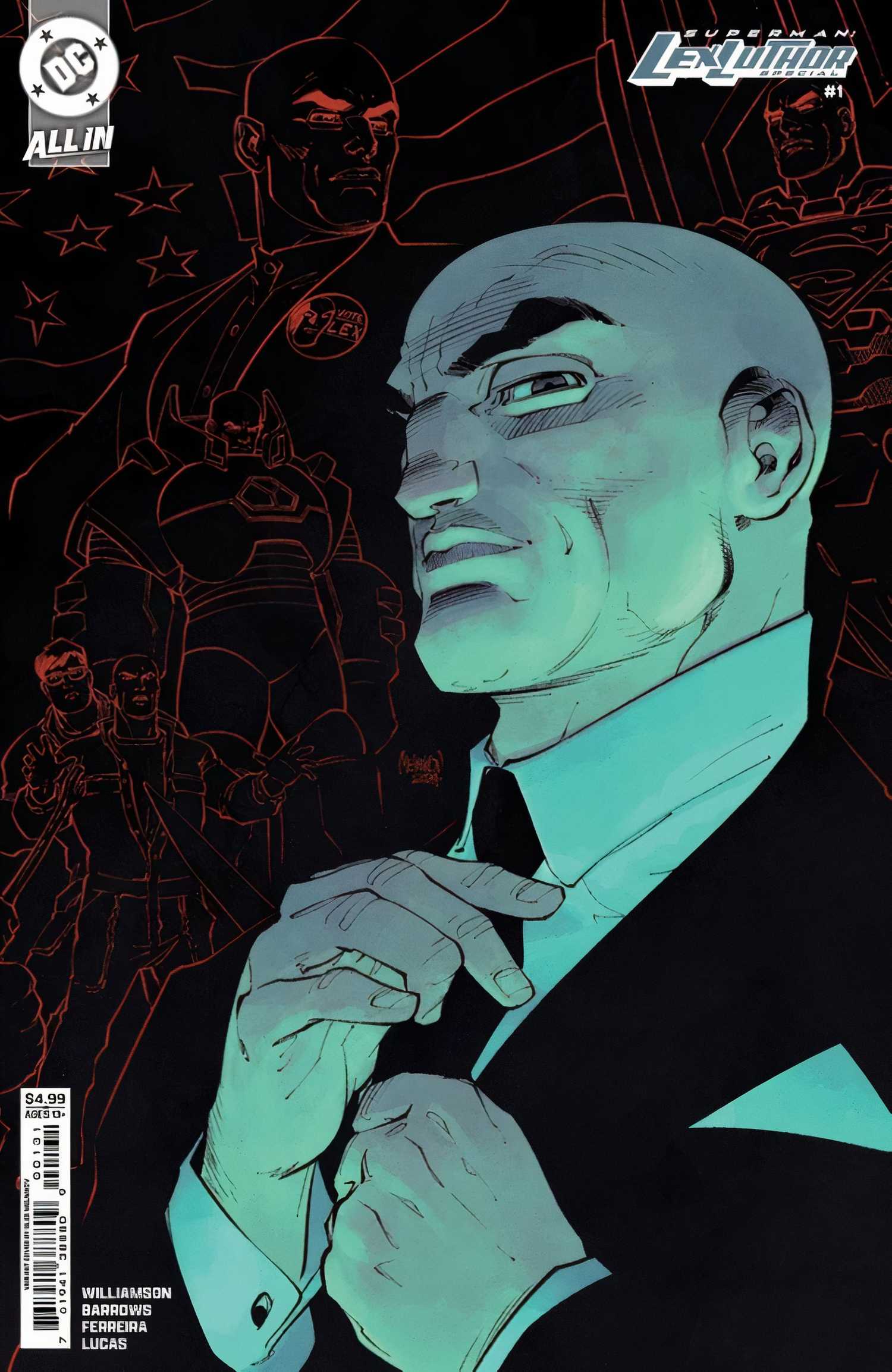 Superman Lex Luthor Special #1 variant cover