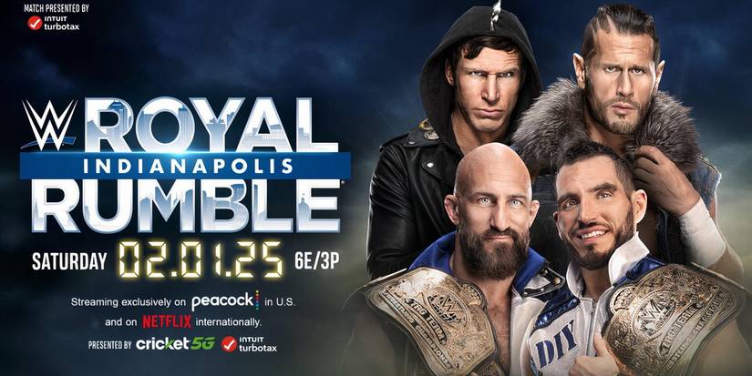 Tag Match Graphic WWE Royal Rumble