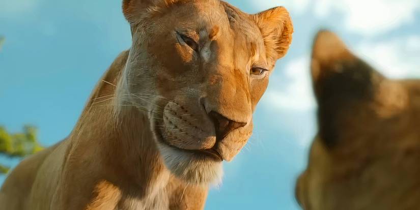 Taka's mom looking proud in Mufasa The Lion King