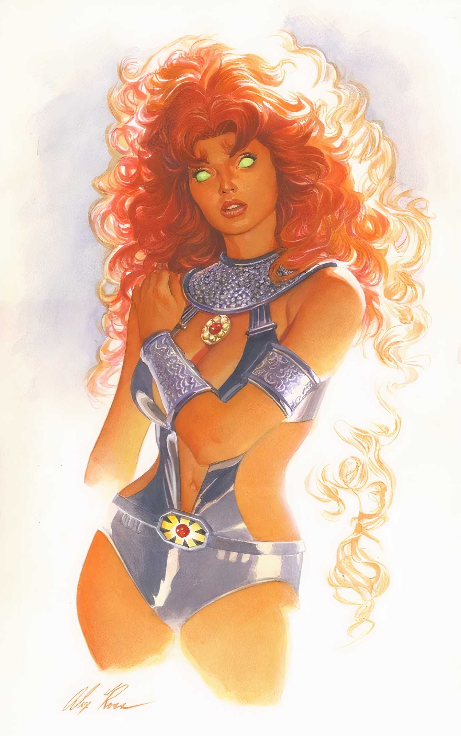 Tales of the Titans #1 SDCC 2023 Alex Ross Starfire Virgin Variant