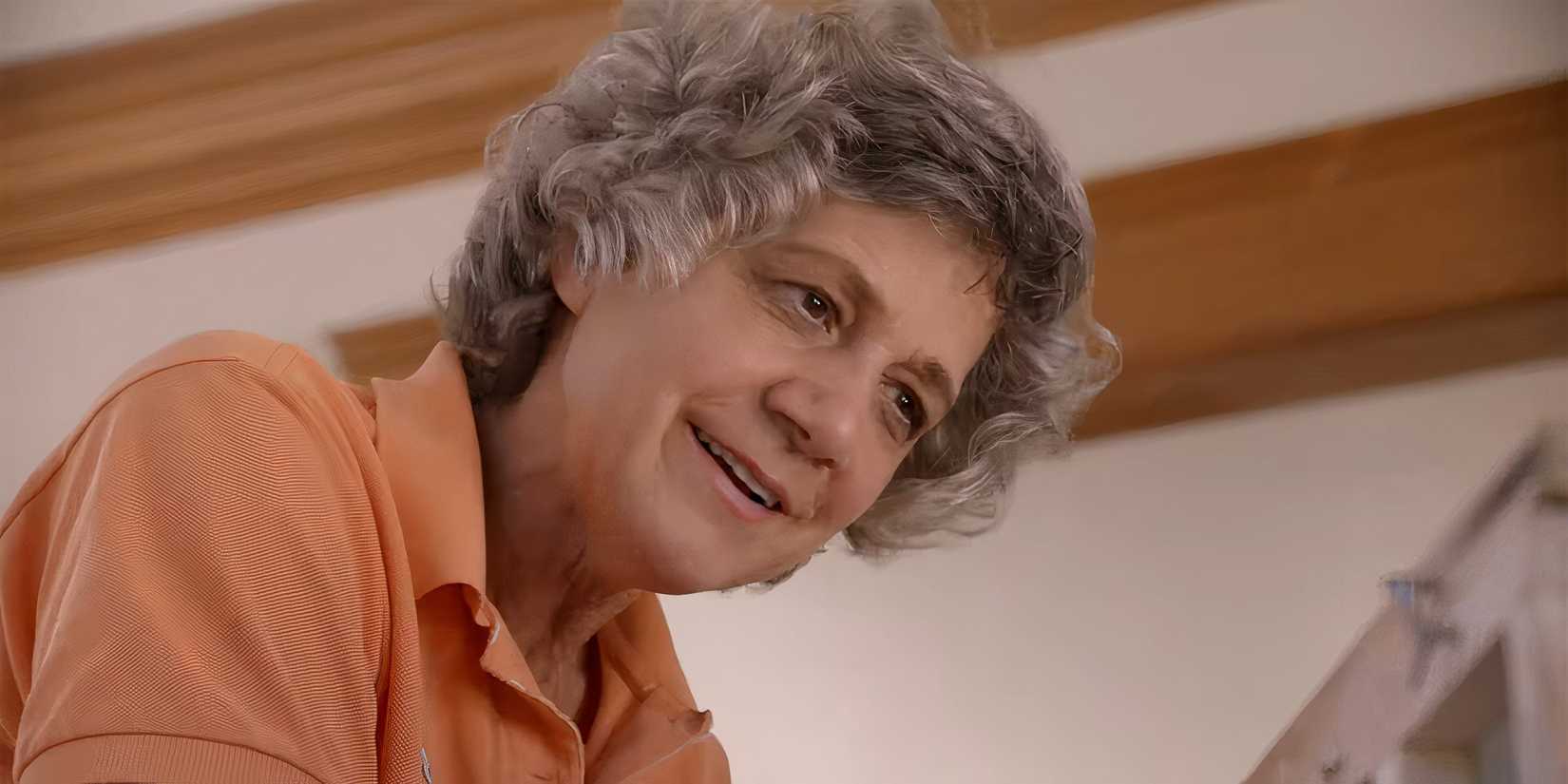 Terry Masear smiling at something in Every Little Thing