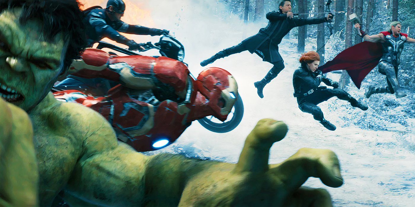 I Vendicatori combattono insieme l'HYDRA in Avengers Age of Ultron.