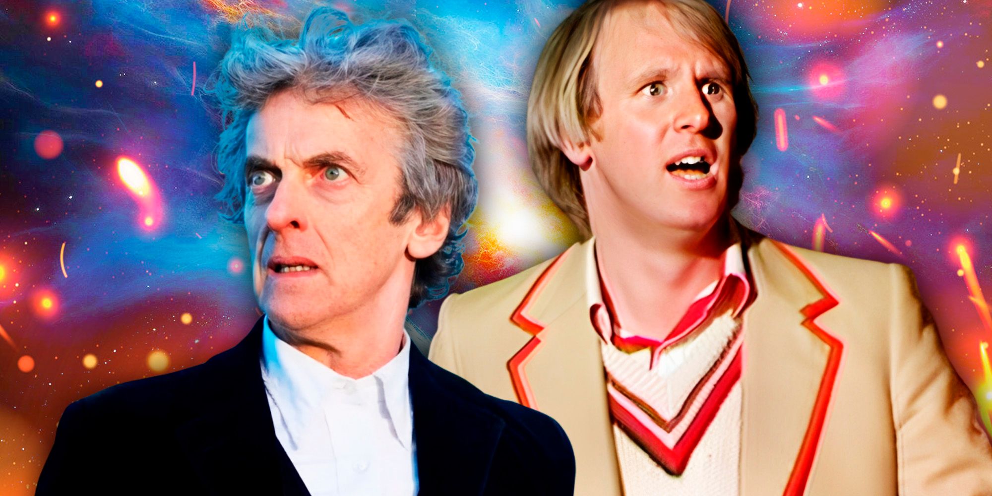 The Fifth Doctor and The Twelfth Doctor