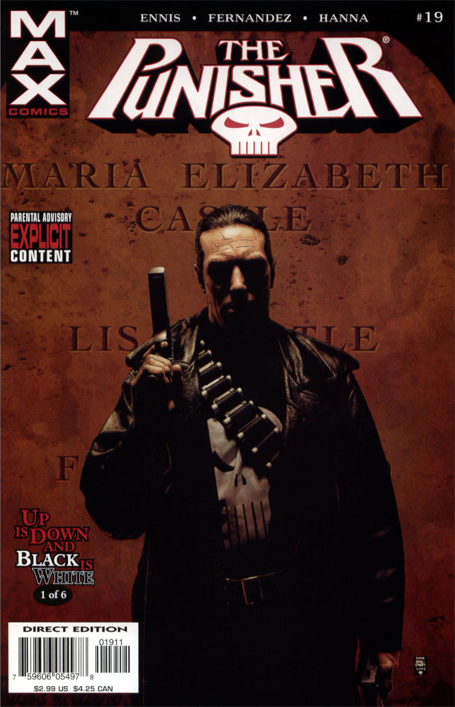 The Punisher #19 Cover by Tim Bradstreet