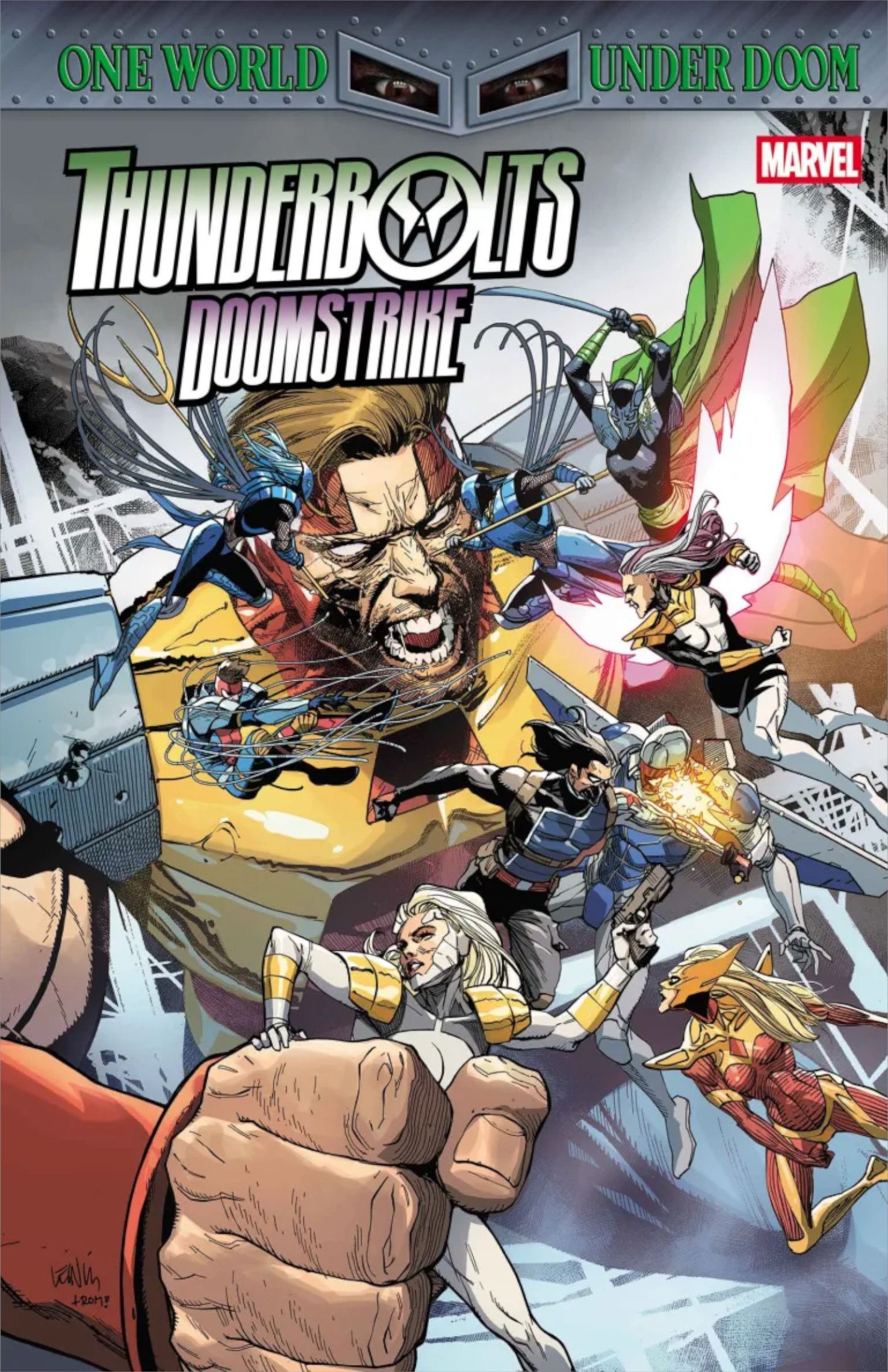 Comic Cover: Bucky's Thunderbolts Fight the Original Team