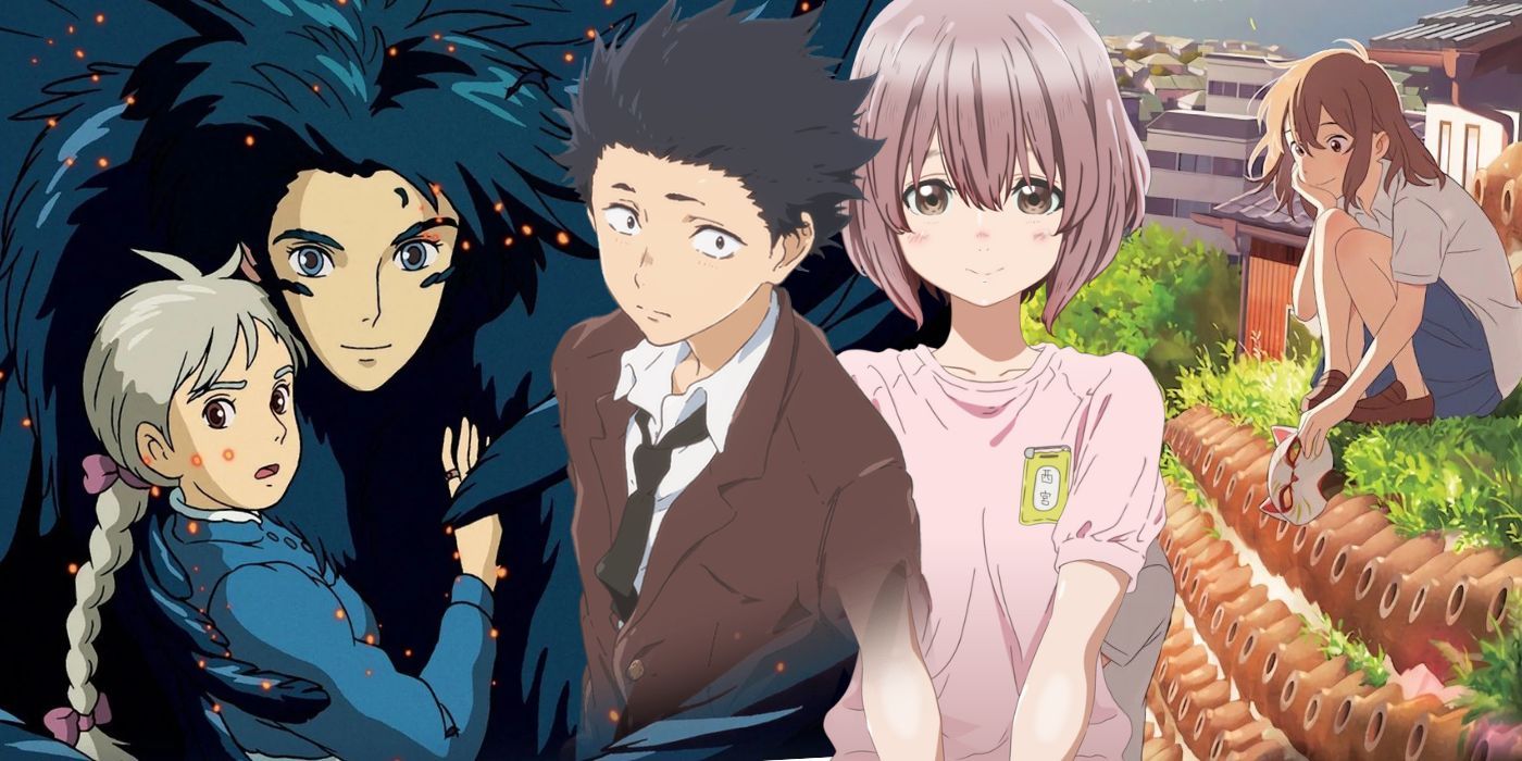 Howl&rsquo;s Moving Castle and A Whisker Away behind A Silent Voice