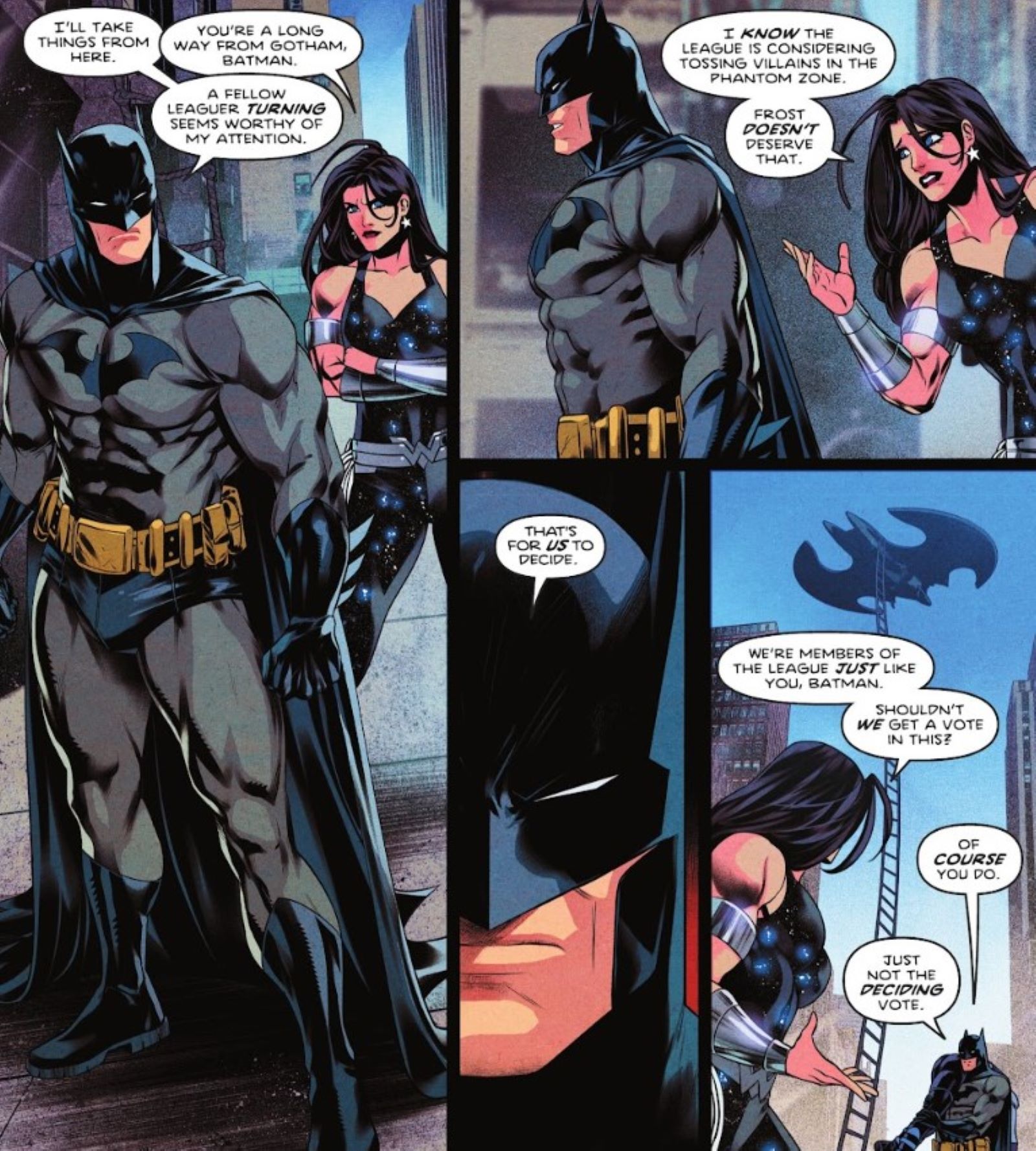 Titãs #19 Batman Donna Troy