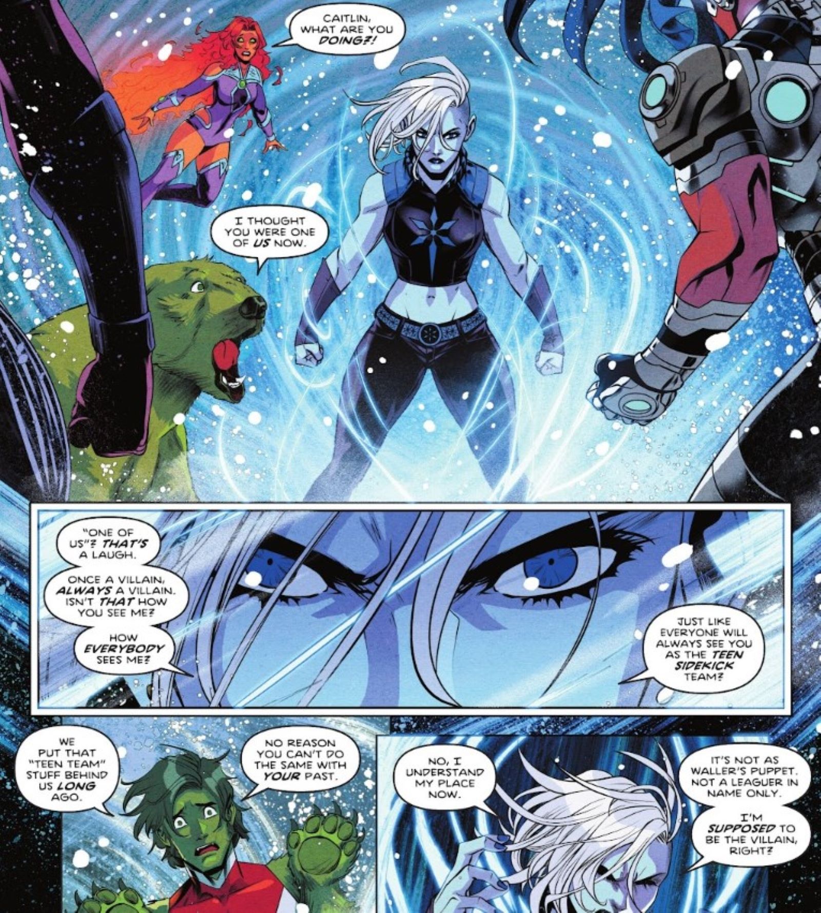 Titãs #19 Killer Frost Starfire ebast boy