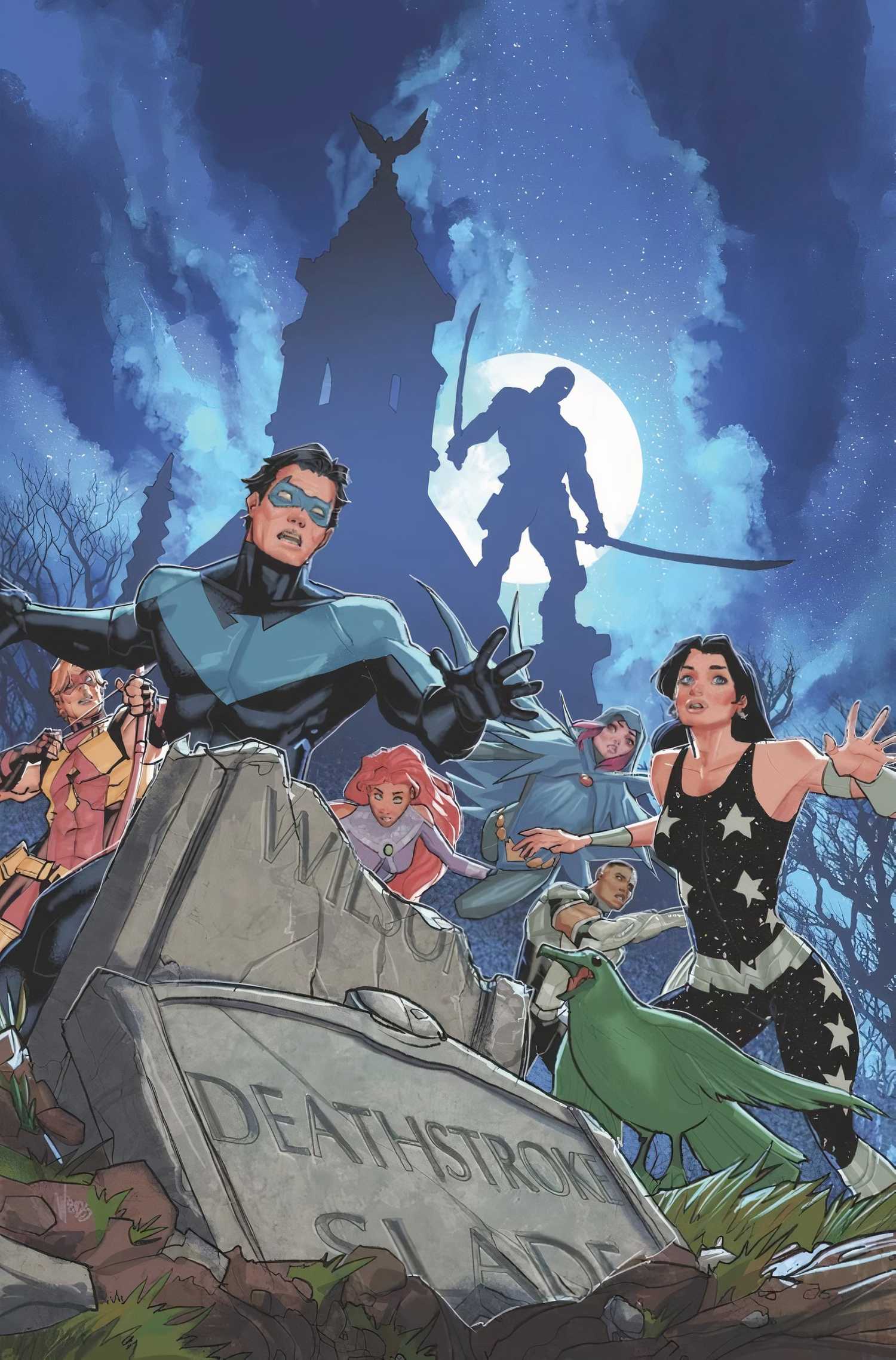 Titans #22 Deathstroke main cover