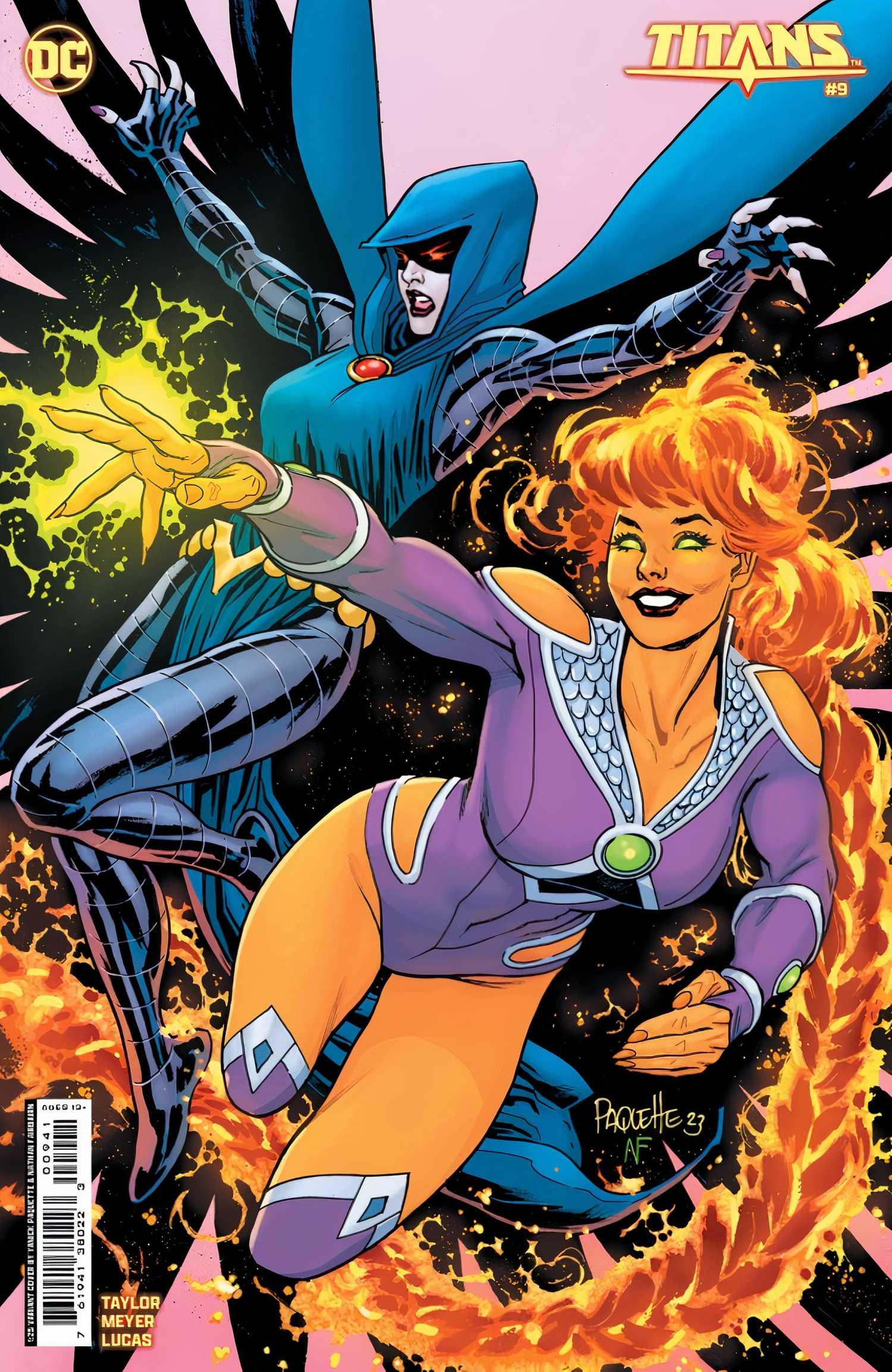 Titans #9 Starfire and Raven by Yanick Paquette