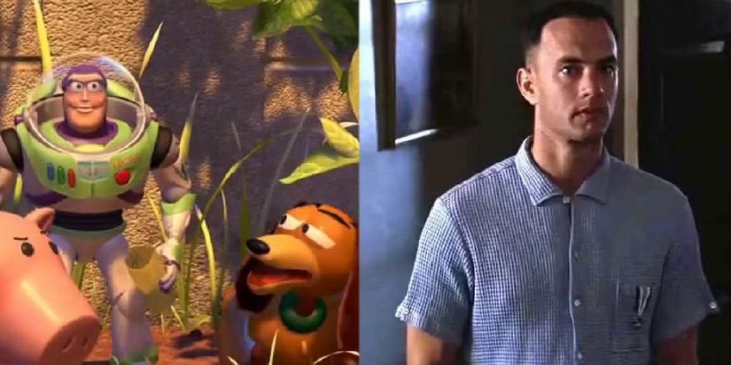 Toy Story features a Forrest Gump reference from Slinky Dog