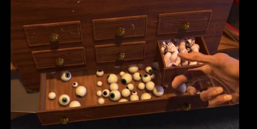 Toy Story The Cleaner's eyeball drawer