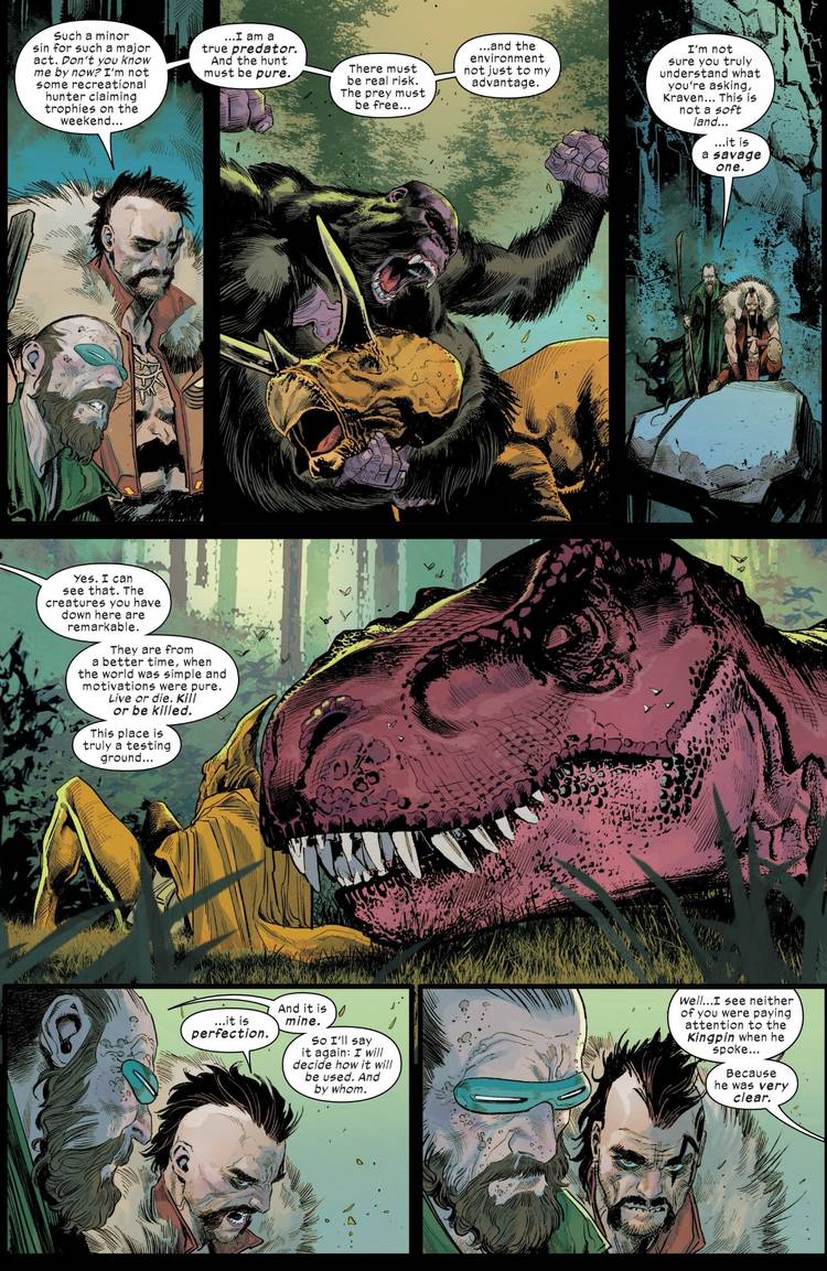 Ultimate Kraven Prepares To Hunt In Savage Land