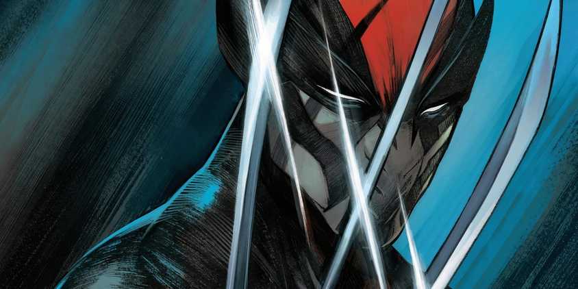 Ultimate Wolverine brandishing his claws. 