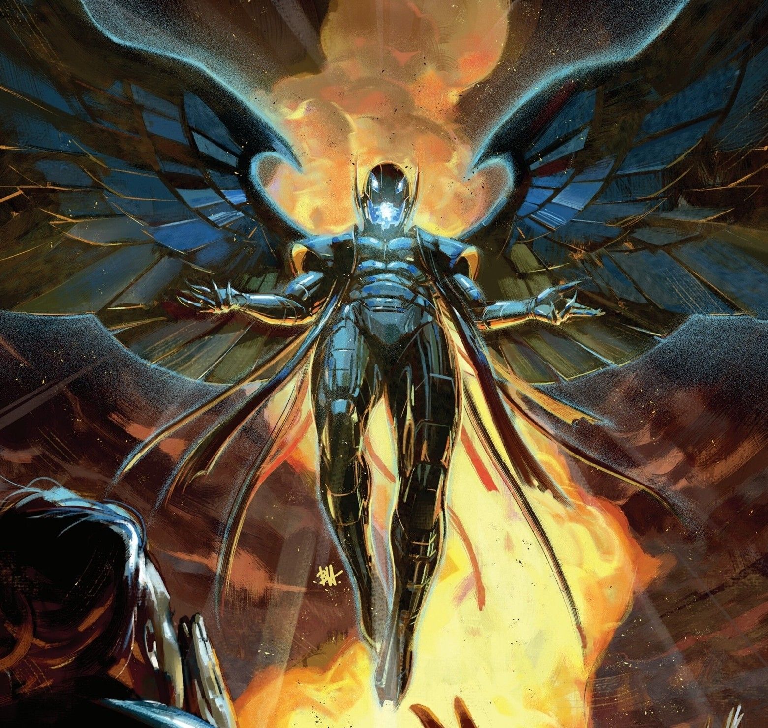 ULTRON APPEARS WITH WINGS IN WEST COAST AVENGERS 3