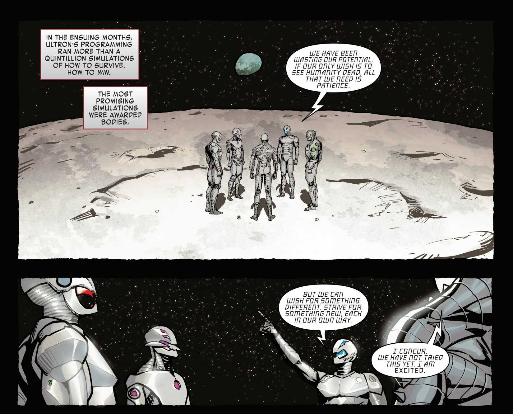 Ultron declares its free will from all other versions of itself in West Coast Avengers (2024) #3