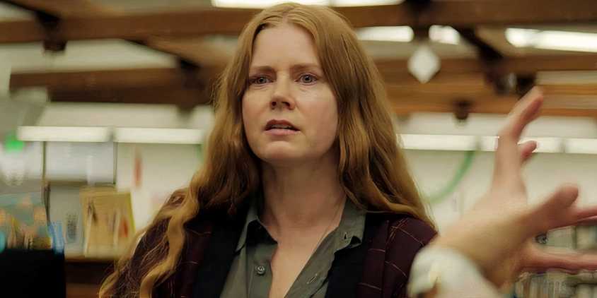 Amy Adams looking distressed in Nightbitch