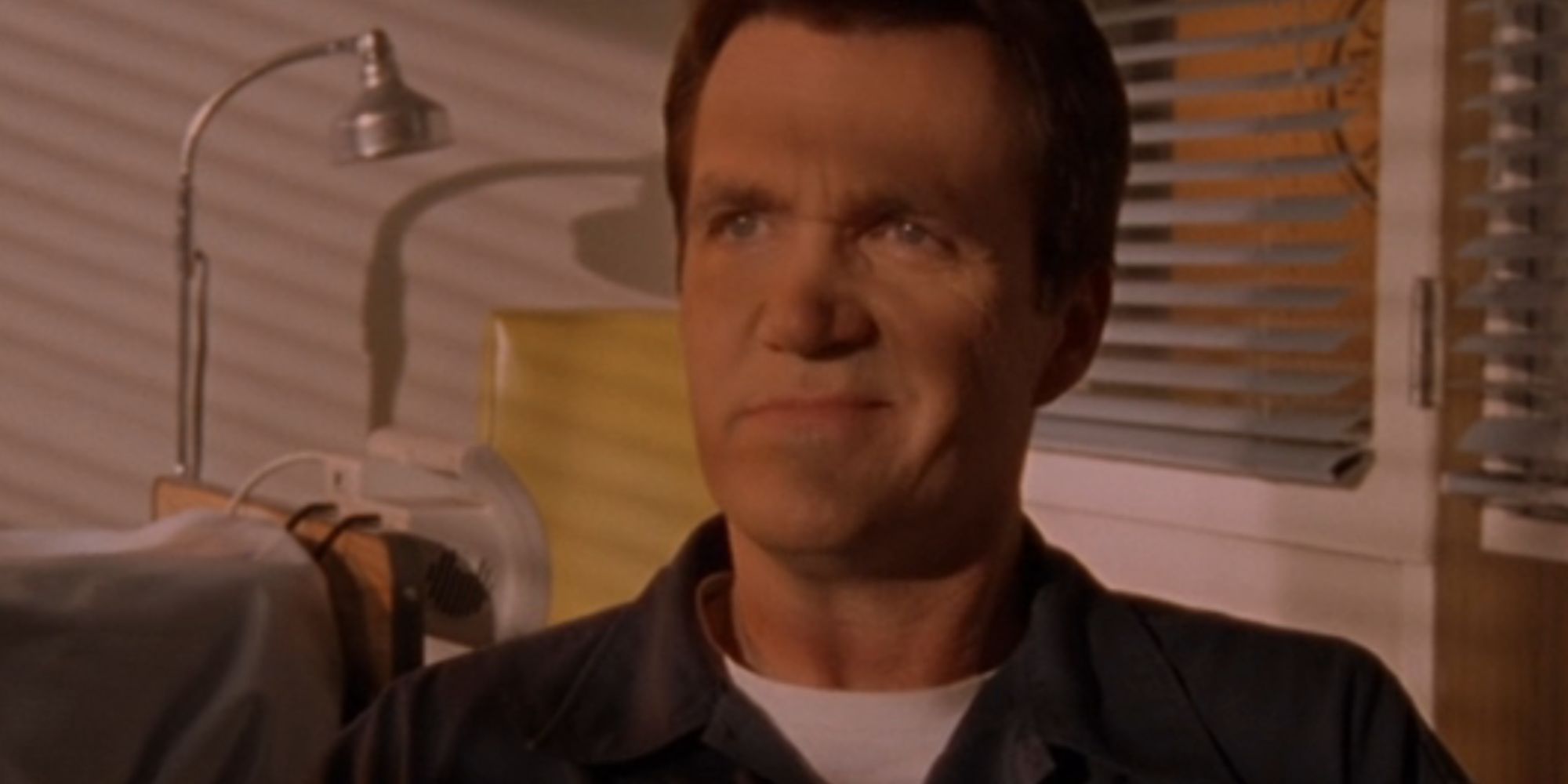 Neil Flynn looking disappointed as the Janitor in Scrubs