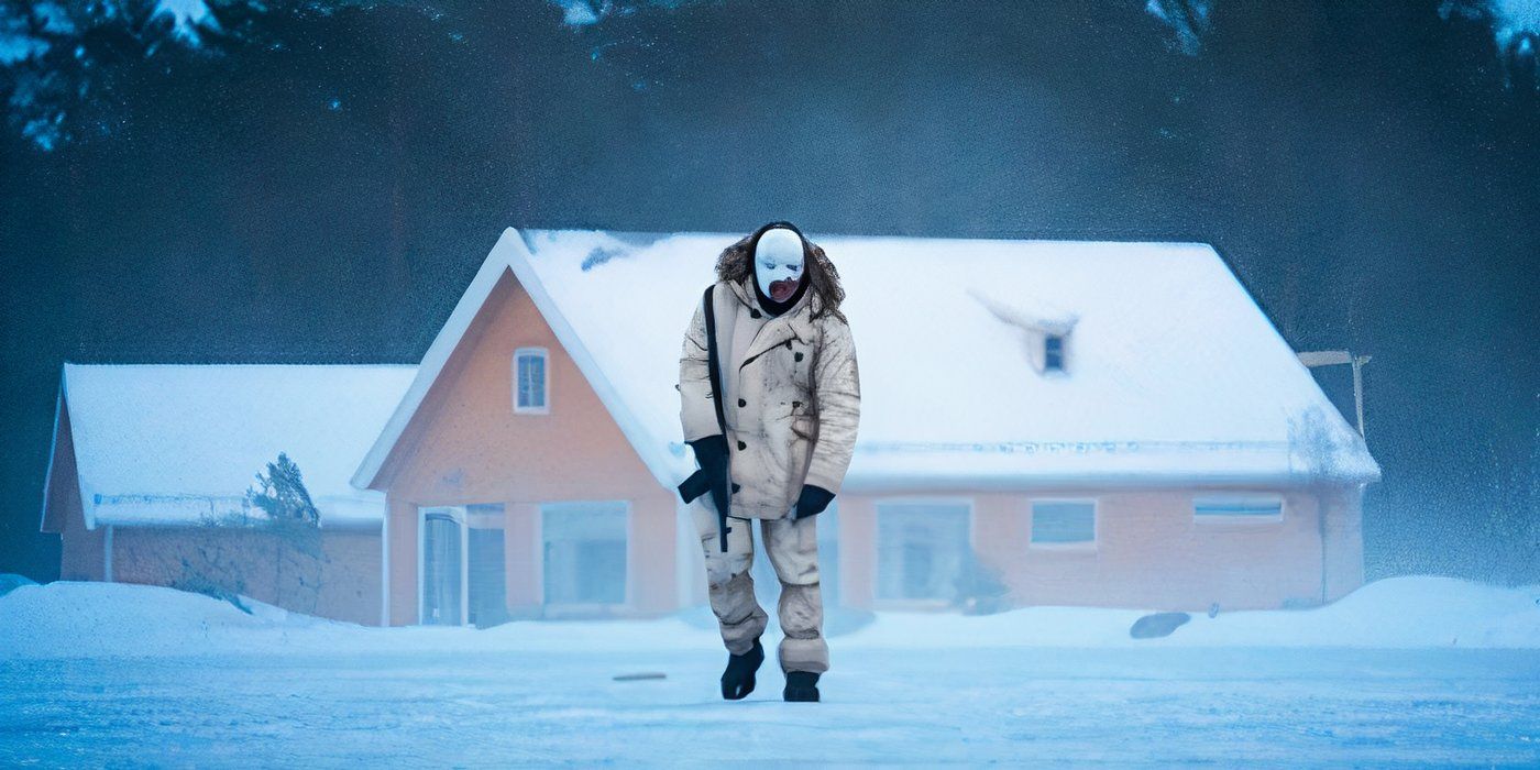 Méchant Bond sur un lac gelé dans No Time to Die