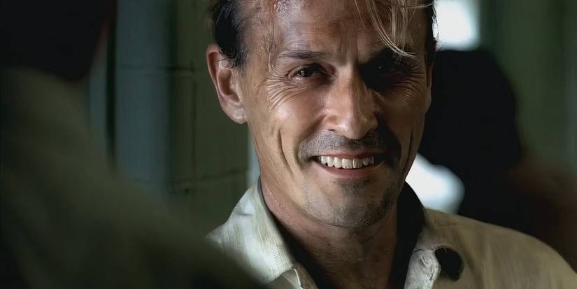 T-Bag smiling in Prison Break