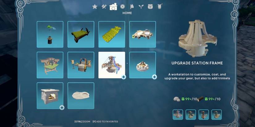 Upgrade Station Frame in Aloft