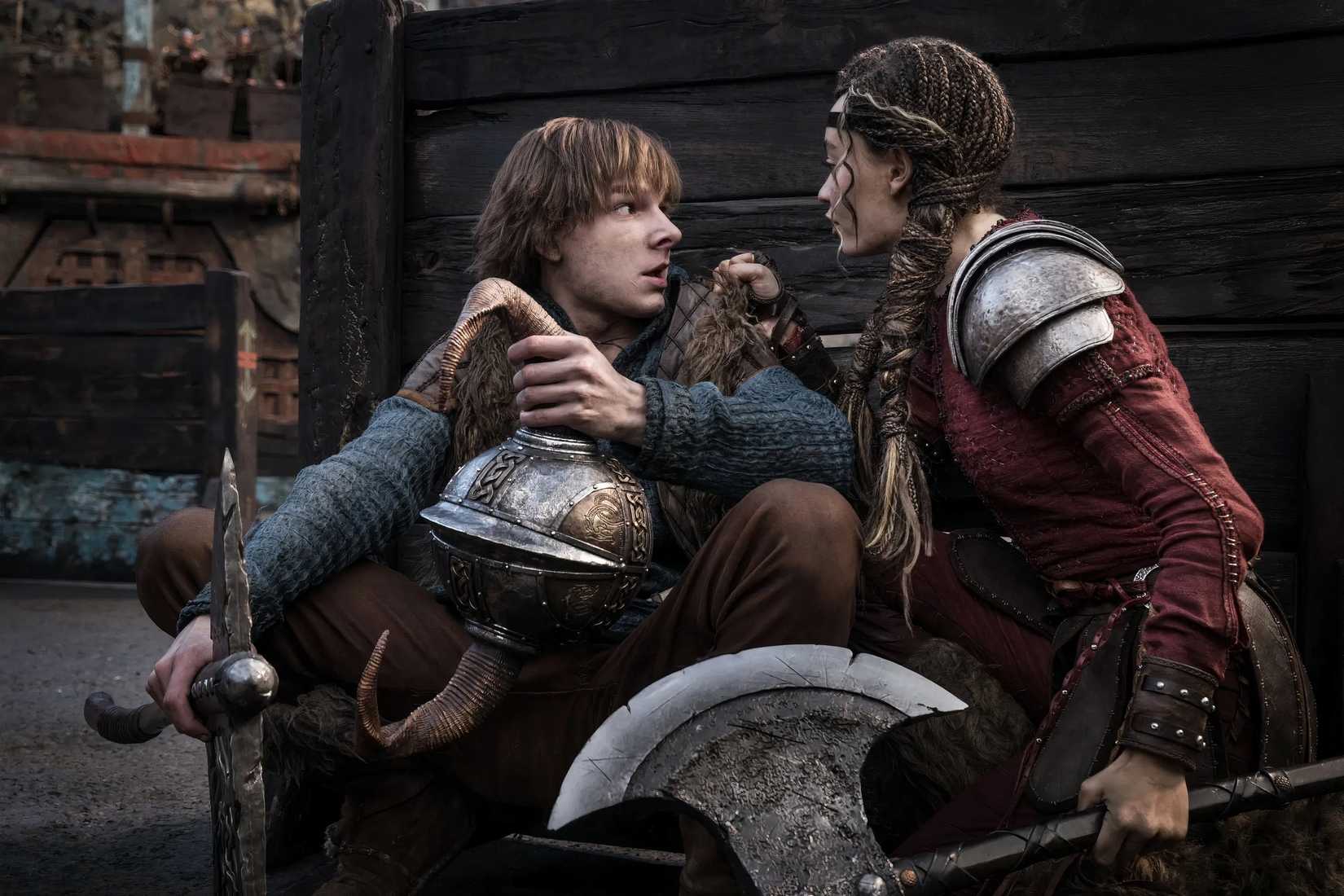 USA Today 2025 Movie Preview How To Train Your Dragon Mason Thames and Nico Parker as Hiccup and Astrid