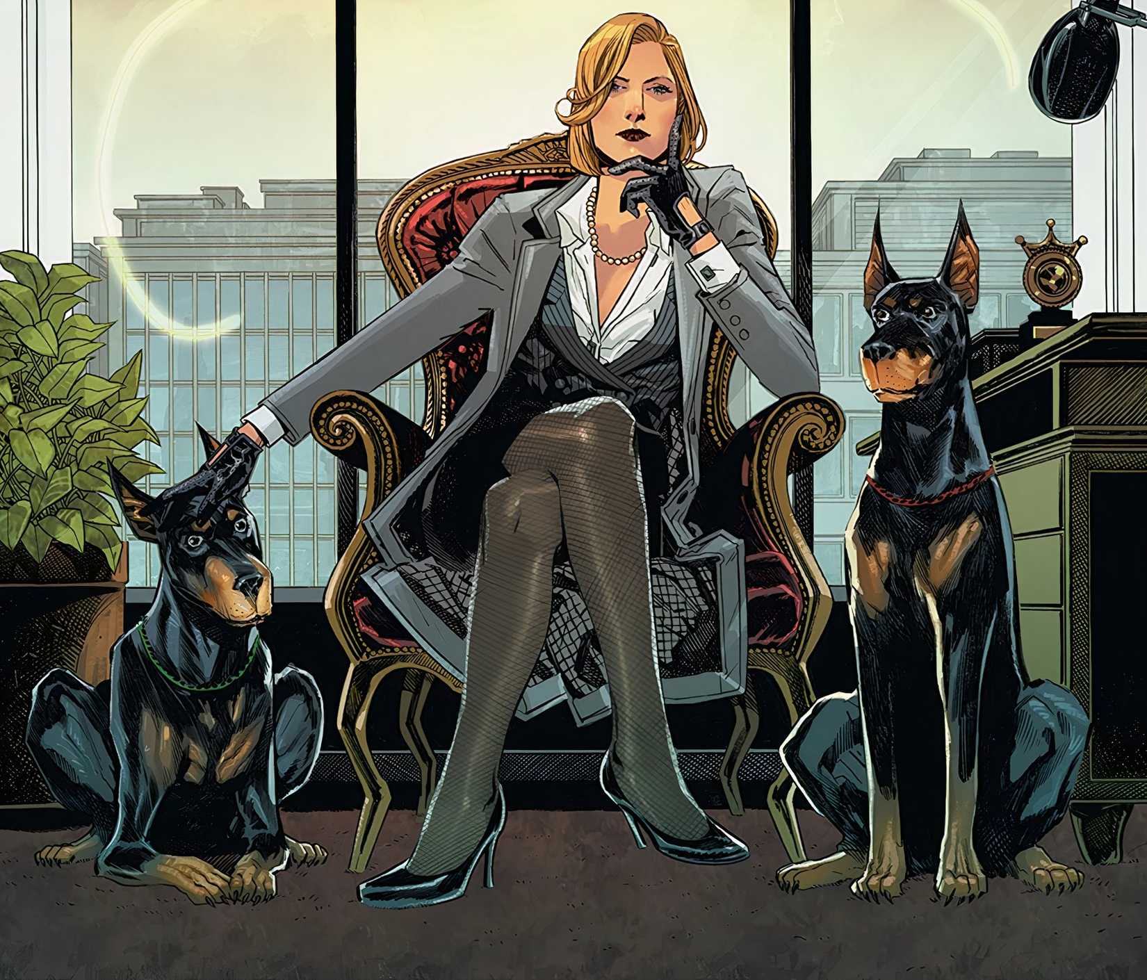 Veronica Cale Sitting with Dogs DC