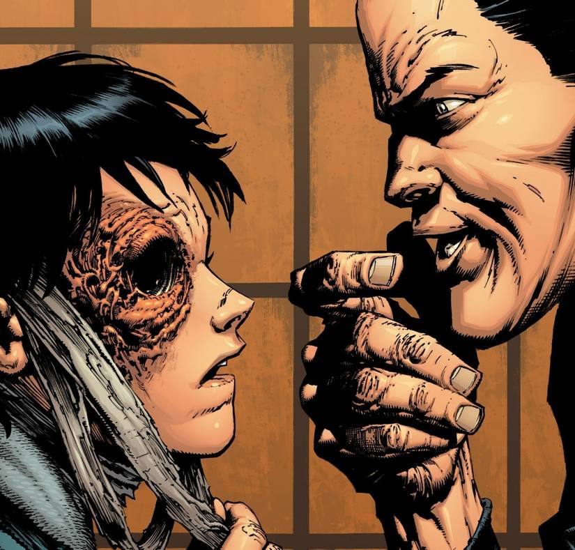 walking dead's negan messing with carl 2