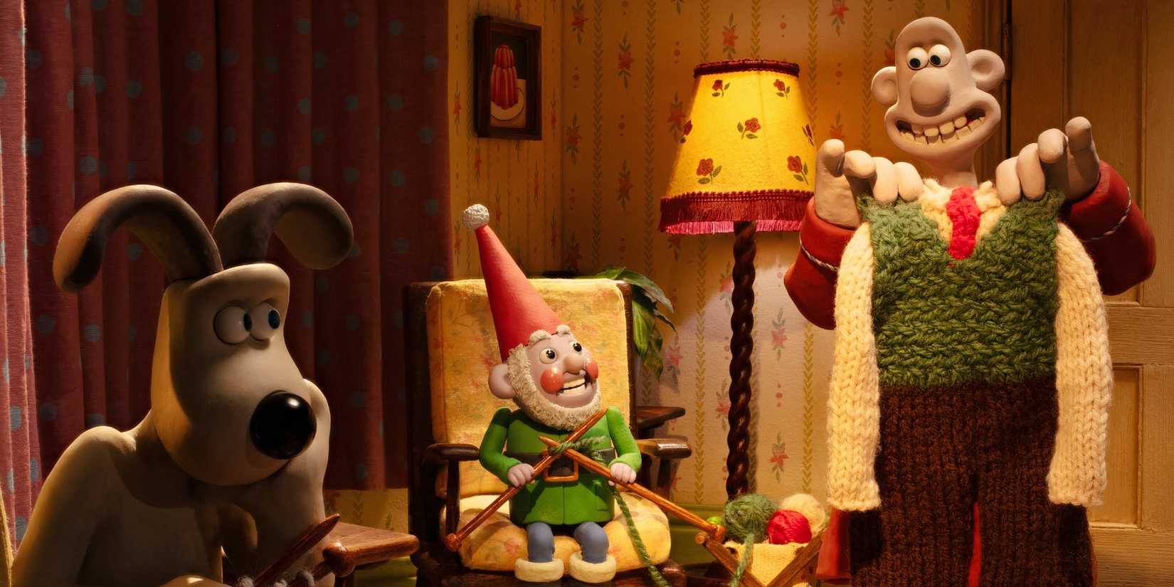 Wallace & Gromit with Norbot in Wallace & Gromit: Vengeance Most Fowl. 