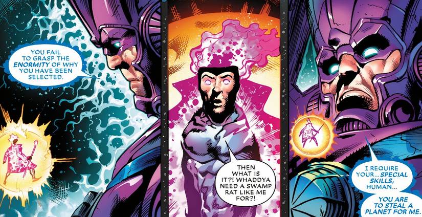 What If Galactus Transformed Gambit 1 Galactus tells Gambit to steal a planet for him